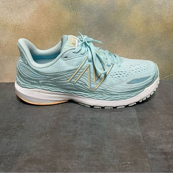 New Balance Fresh Foam X 860v12 Blue/Mango Women's Wide Running Shoes Size 8D - Picture 10 of 16